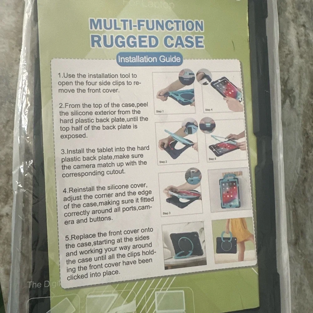 Multi-Function Rugged Tablet Case
